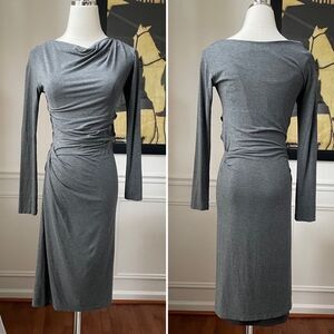MM LaFluer The Annabel Dress Charcoal XS